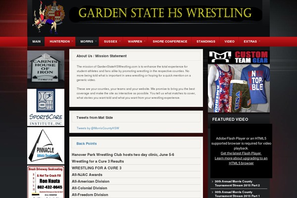 Fresh News theme site design template sample