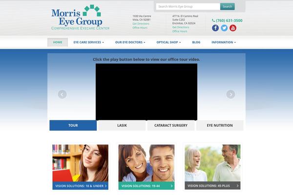 Roots theme site design template sample