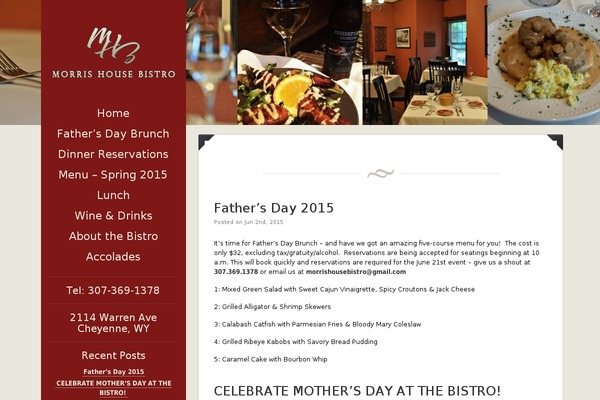 Eatery theme site design template sample