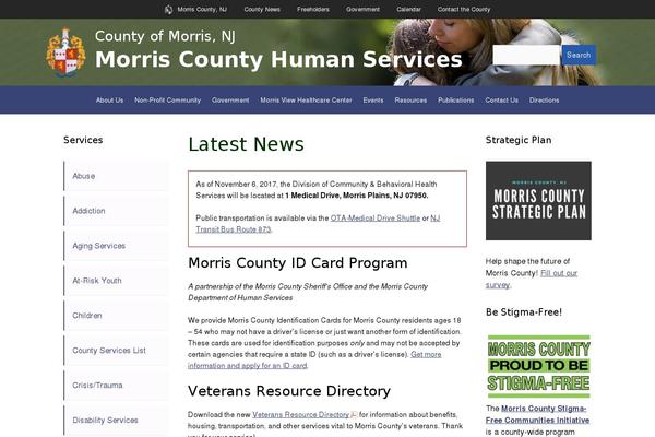 morrishumanservices.org site used Human-services