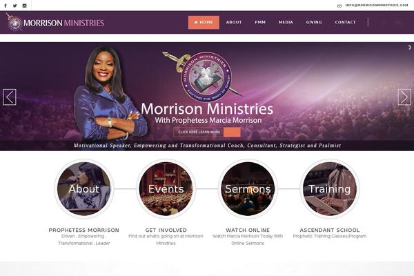 Moose theme site design template sample