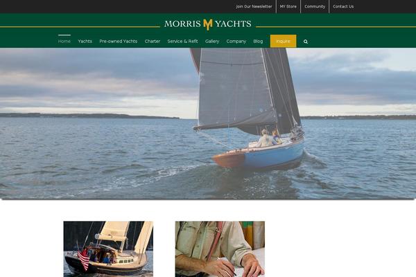 Morris theme websites examples