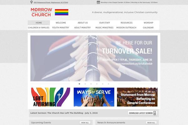 Moses theme site design template sample