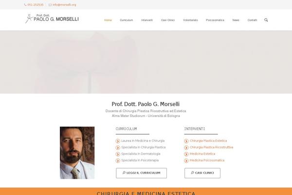 Durus theme site design template sample