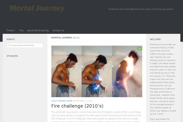 mortaljourney.com site used Spartech-child