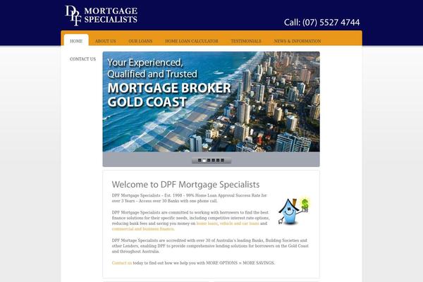 mortgagebrokergoldcoast.com site used Hosting Square