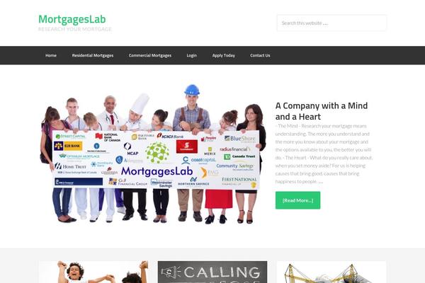 Enterprise Pro theme site design template sample