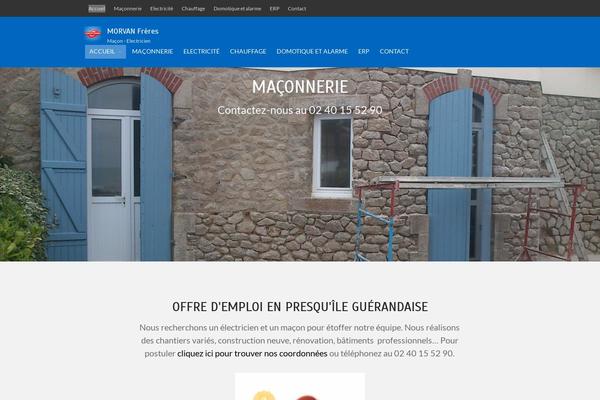 Layers theme site design template sample