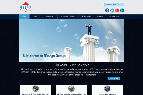 Terrifico theme site design template sample
