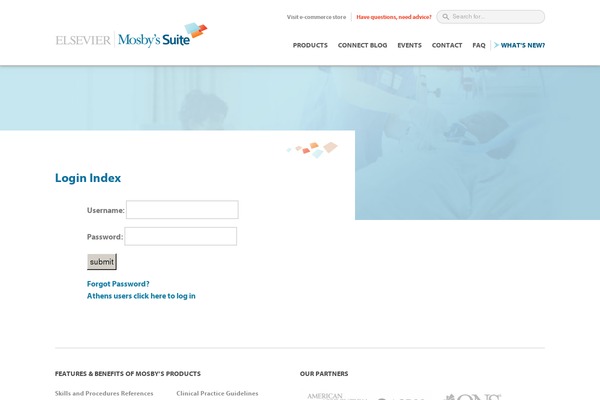 mosbysindex.com site used Confidenceconnected
