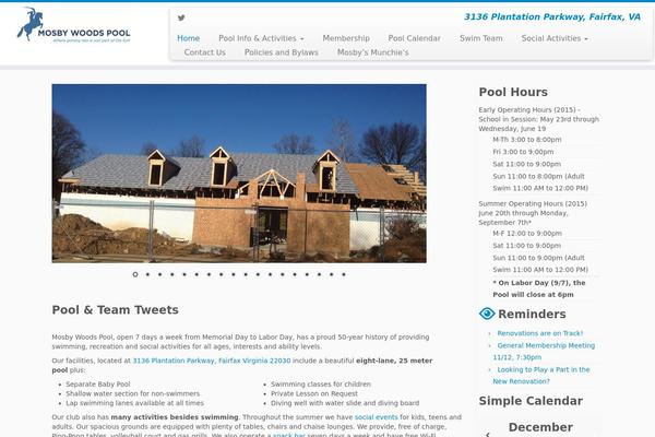 Site using Ditty-twitter-ticker plugin