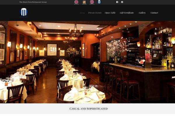 Nosh theme site design template sample