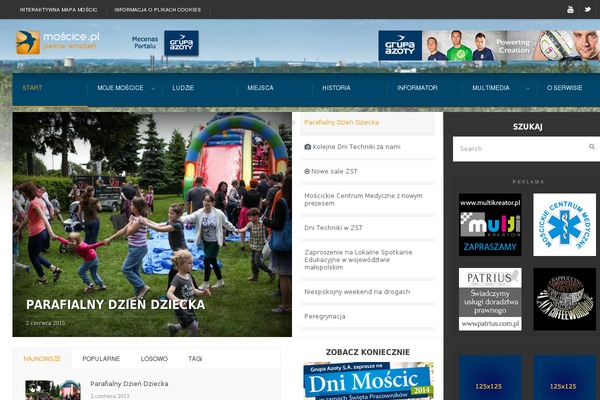 GrandNews theme site design template sample