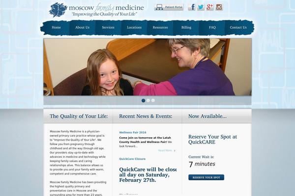 Mfm theme site design template sample