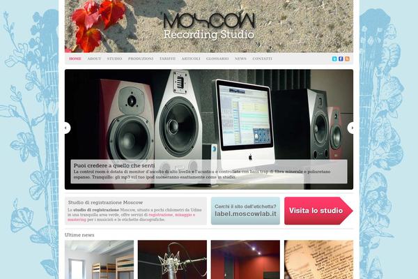 Organic_portfolio_gray theme site design template sample