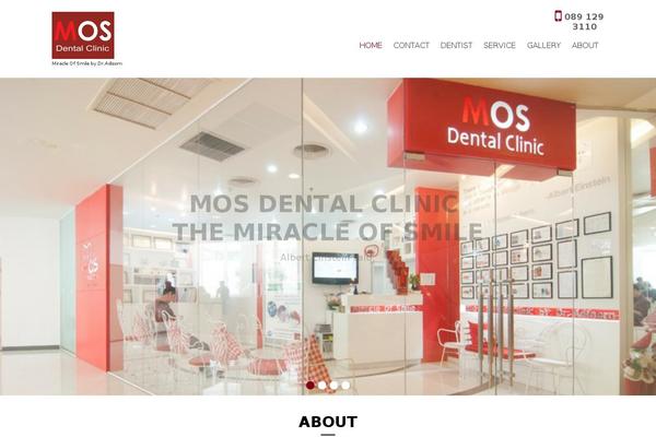 Flawless theme site design template sample