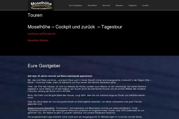Quickstep theme site design template sample