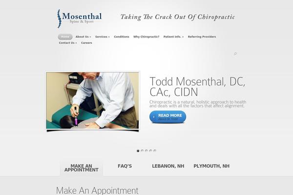 mosenthalspineandsport.com site used Nova