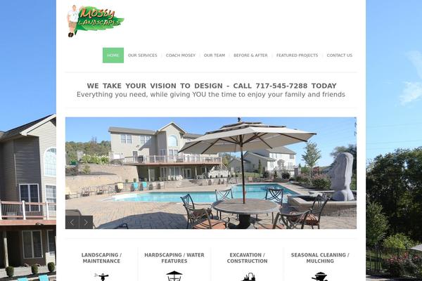 Bigbang theme site design template sample