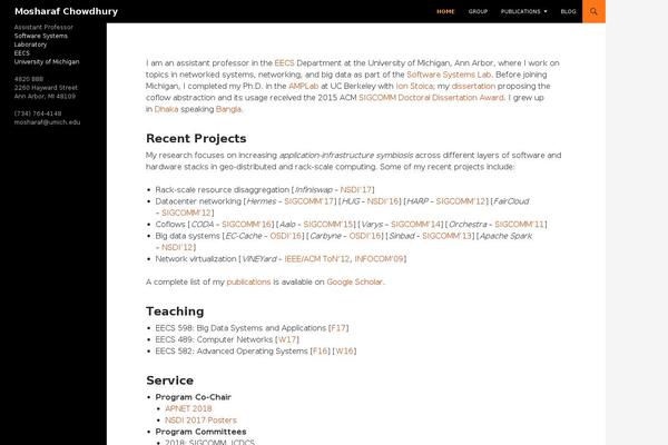 Site using Annie plugin