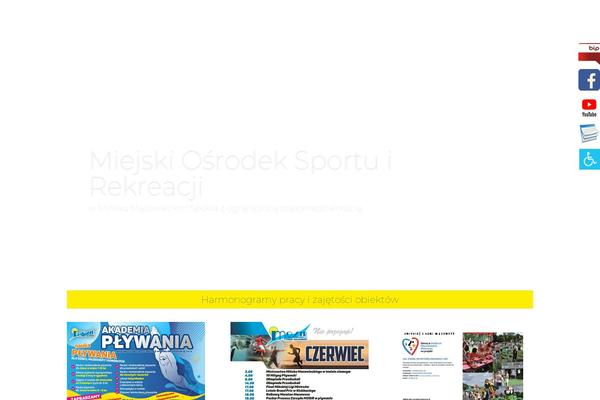 Divi theme site design template sample