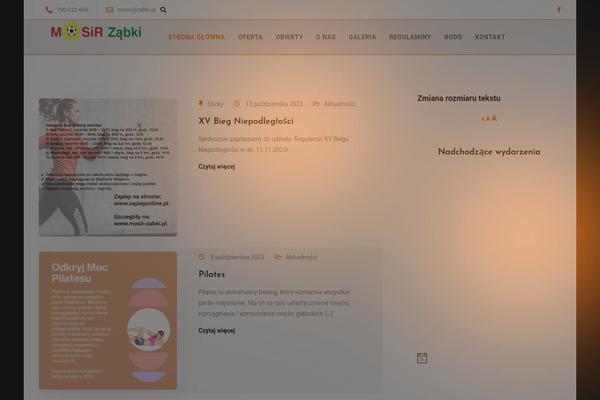 Site using Zeno Font Resizer plugin
