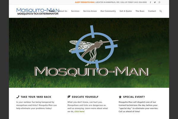Enfold theme site design template sample