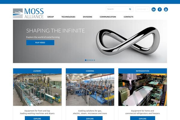 moss-alliance.com site used Moss