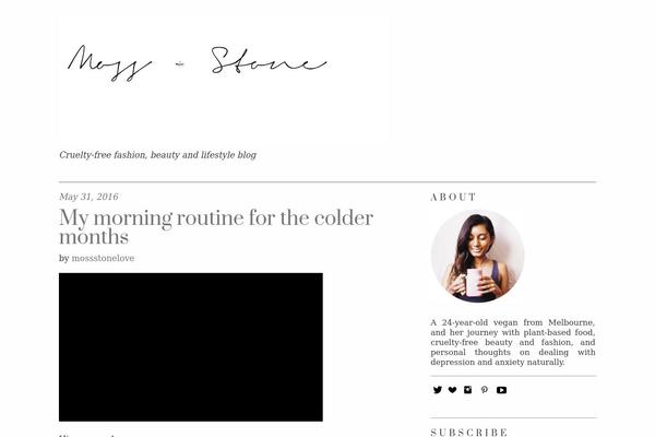 Serena theme site design template sample