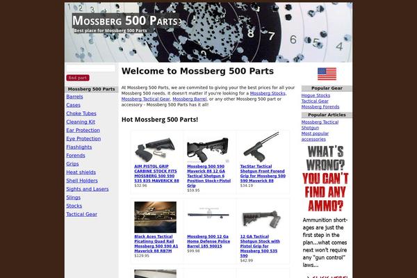 mossberg500parts.com site used Mossberg