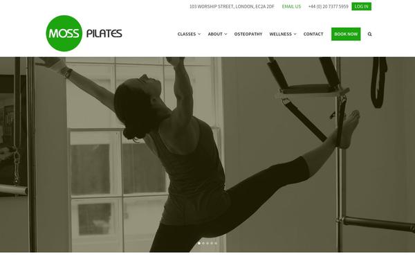 Strata theme site design template sample