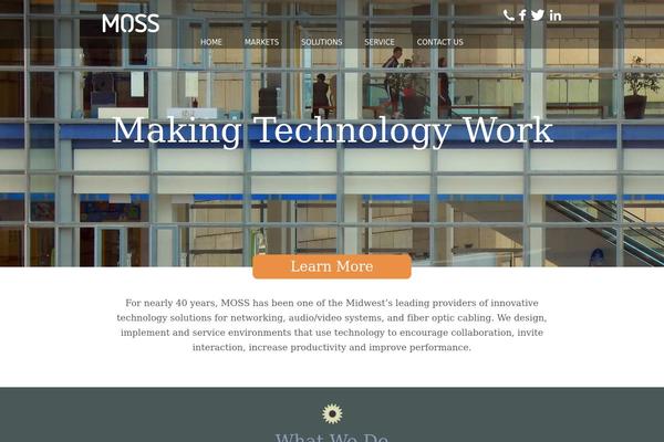 mosstele.com site used Moss
