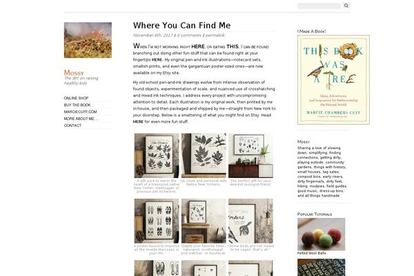 Oulipo theme site design template sample