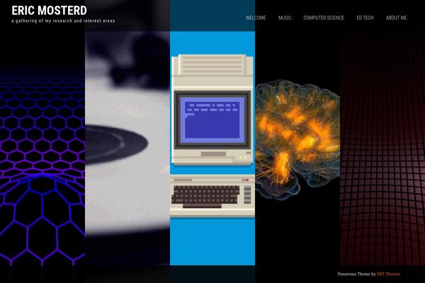 Hestia theme site design template sample