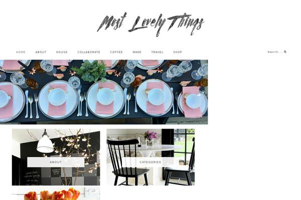 Isabelle theme site design template sample
