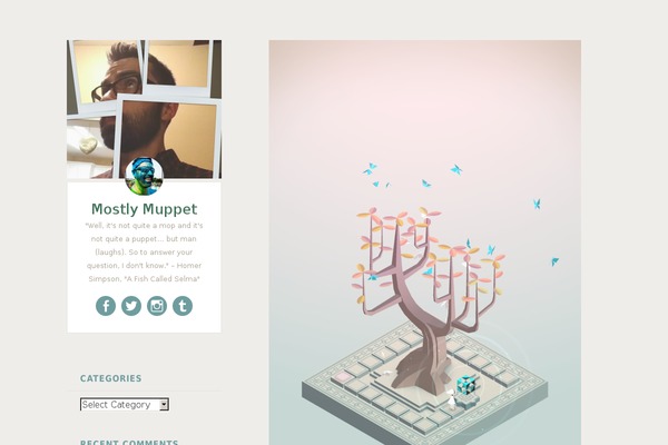 Fictive theme site design template sample