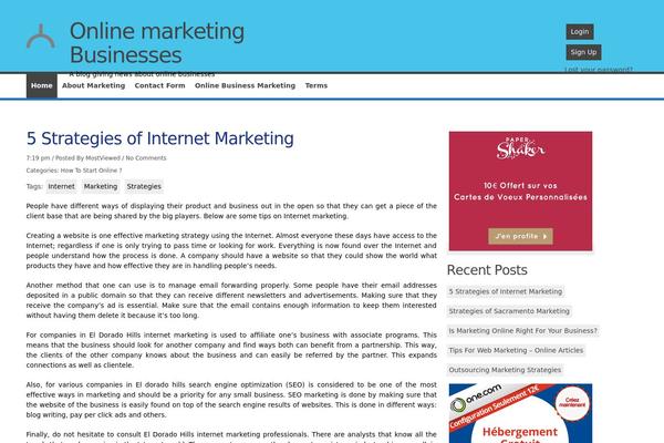mostviewed.biz site used Wishbone