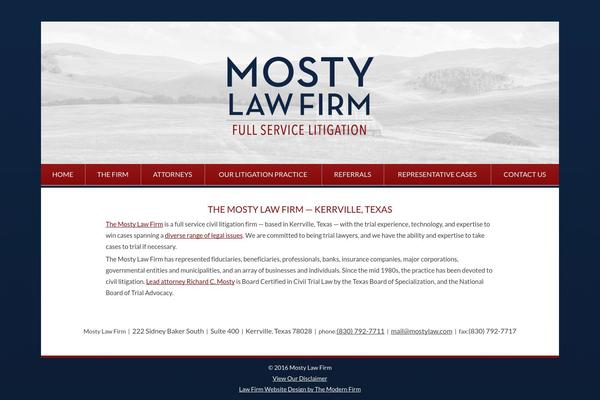Themodernfirm-framework theme site design template sample