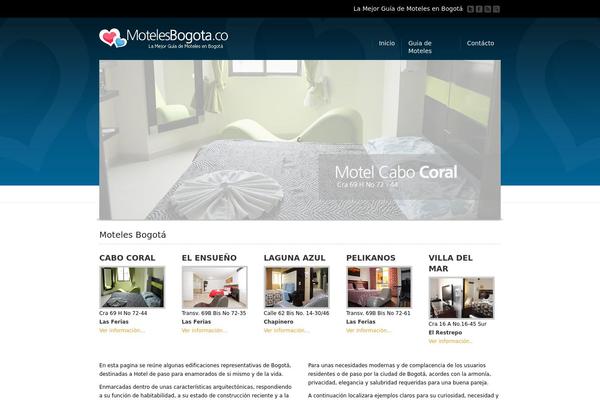 Corona theme site design template sample