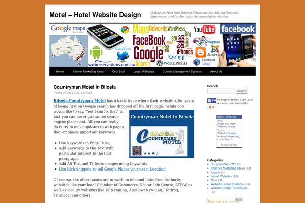 Twentytenchild theme site design template sample