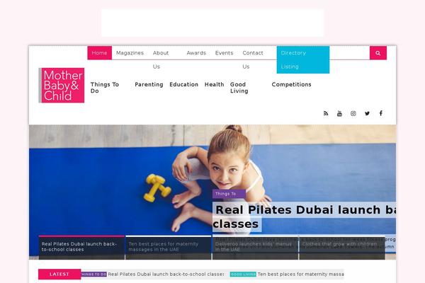 Mbc theme site design template sample