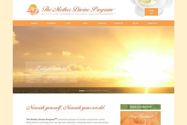 motherdivine.org site used Mdp