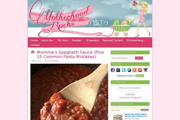 motherhoodontherocks.com site used Pretty