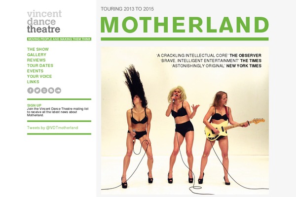 motherland.org.uk site used Motherland