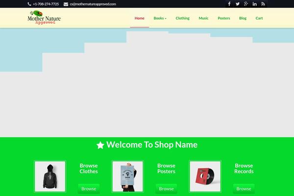 Prostyler theme site design template sample