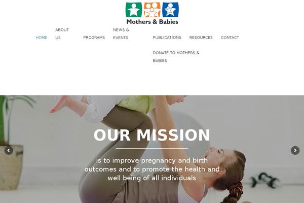 Vigor theme site design template sample
