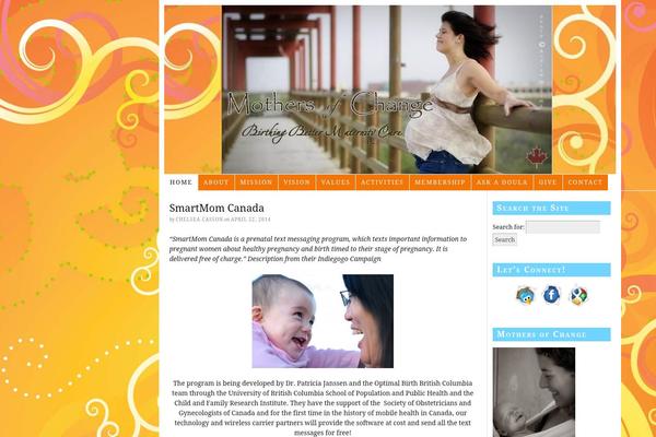 Thesis 1.8.4 theme site design template sample