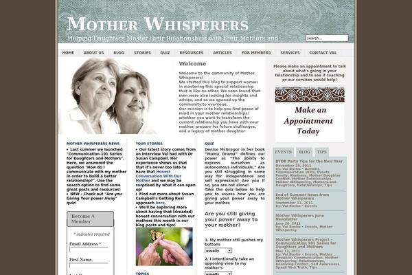 motherwhisperers.com site used Irealestate