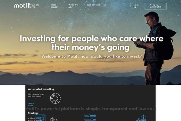 motif.com site used Motiftheme