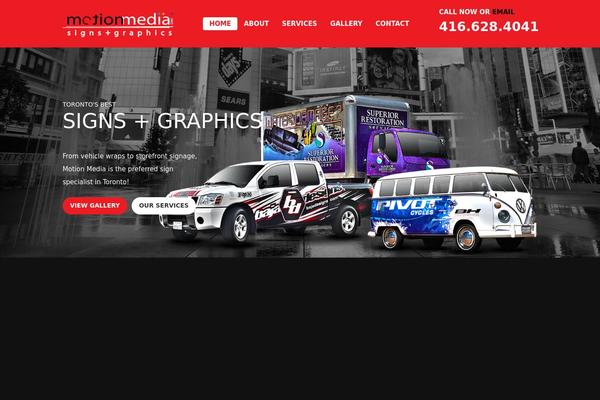 Orlando theme site design template sample